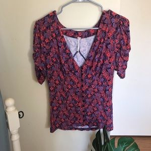 Free people floral top